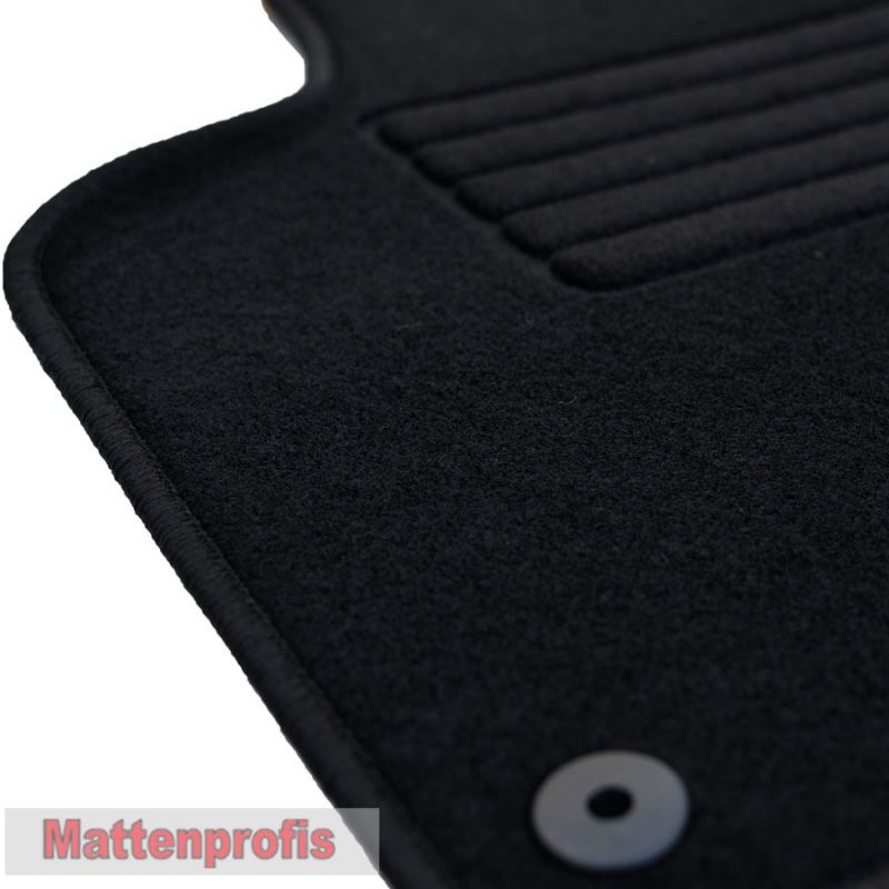 Velours Fußmatten für VW T6 mit 3 Sitze vorn ab Bj. 04/2015 - -  Mattenprofis Online Shop