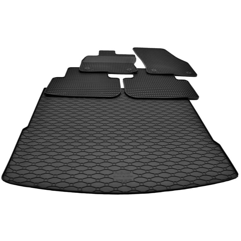 Mattenprofis Velours Fußmatten passend für VW Touran III 5T ab Bj.05/2015 -  Mattenprofis Online Shop