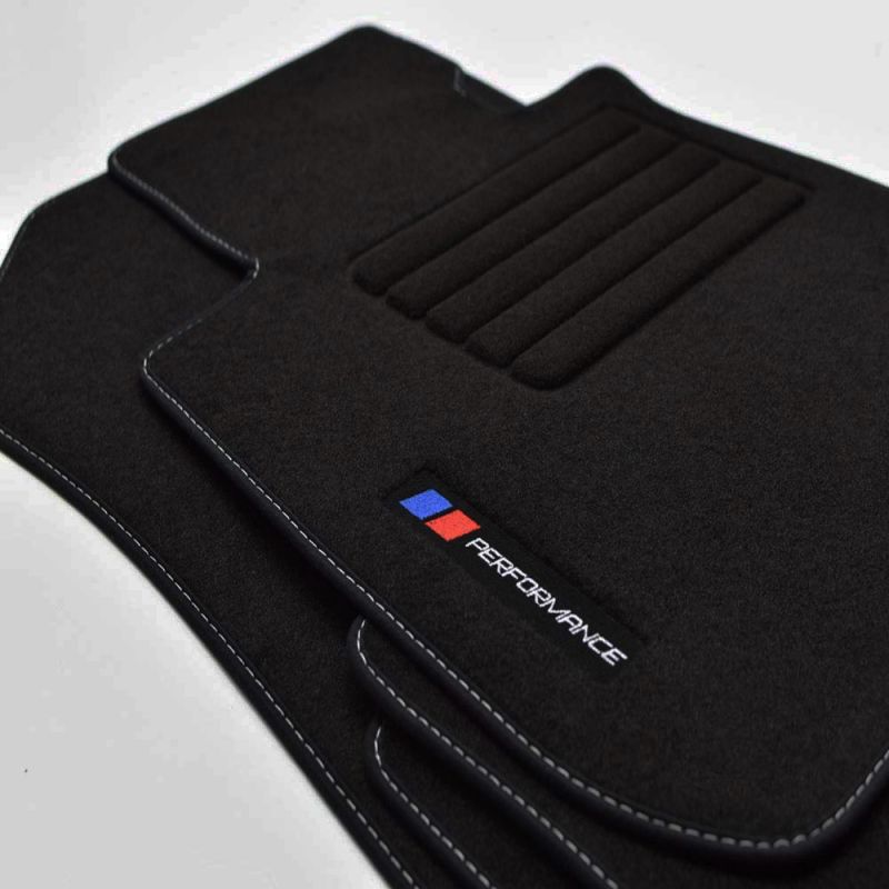 Fußmatten passend für 3er BMW E46 Velours Autoteppich Matten Innen